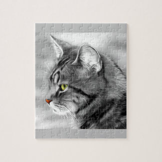 Cat Portrait Puzzle