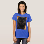Cat Portrait T - Shirt (Vorne ganz)