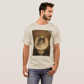 Cat Portrait T-Shirt (Vorne ganz)