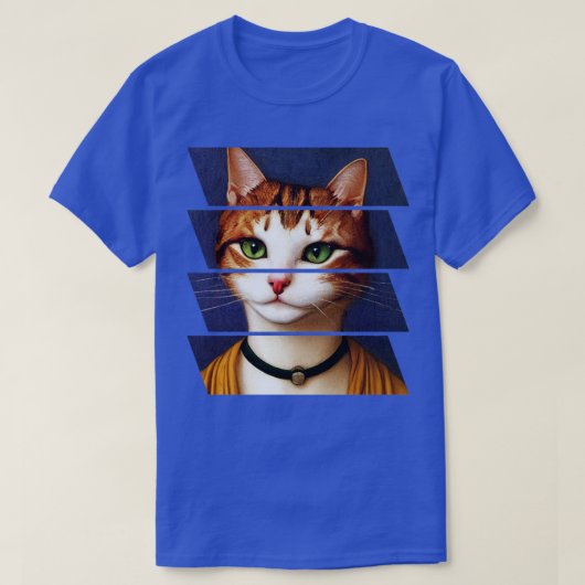 Cat Portrait T-Shirt (Design vorne)