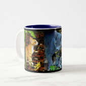 CAT-PORTRÄTS ZWEIFARBIGE TASSE (Vorderseite Links)