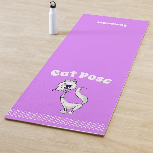 Cat Pose Mauve Yoga Mat Yogamatte (Beispiel)