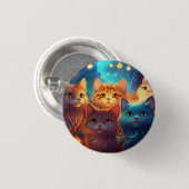 Cat Posse Button (Vorne & Hinten)