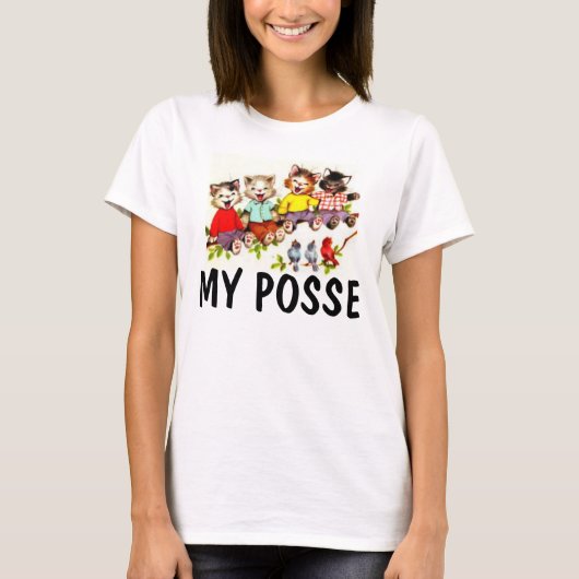 CAT POSSE-T - Shirt (Vorderseite)