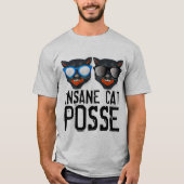 CAT-POSSE-T - SHIRT INSANE (Vorderseite)
