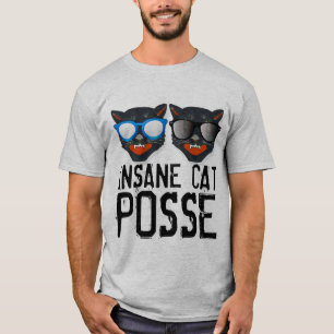 CAT-POSSE-T - SHIRT INSANE