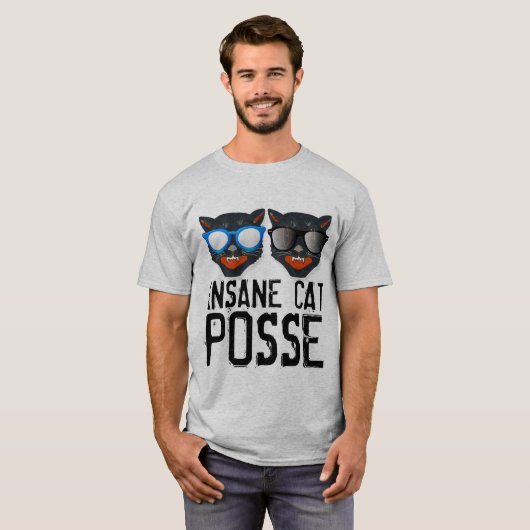 CAT-POSSE-T - SHIRT INSANE (Vorne ganz)