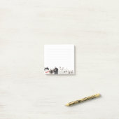 Cat Post it Note Post-it Klebezettel (Auf Schreibtisch)