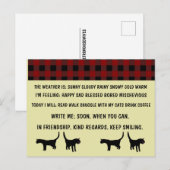CAT POSTCARDS, lustig für BUSY PERSON Postkarte (Vorne/Hinten)