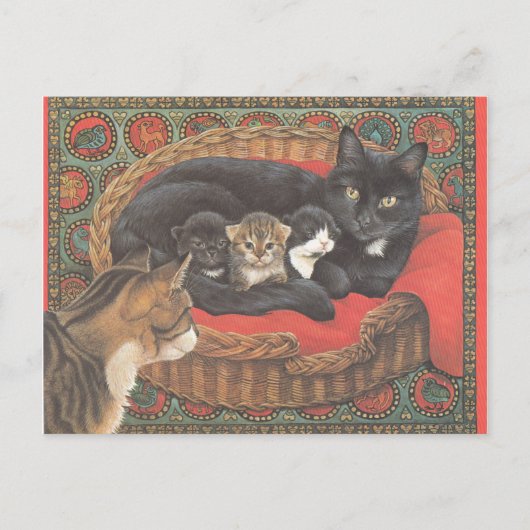 Cat Postcards Postkarte (Vorderseite)