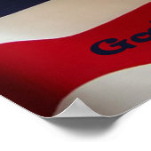 Cat Poster All American (Ecke)