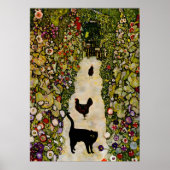 Cat Poster Fame Klimt (Vorne)
