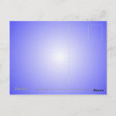 Cat Postkarte (Rückseite)