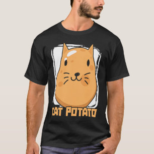 Cat Potato Cat Owner Potato Französisch Pommes fri T-Shirt