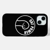 Cat Power Case-Mate iPhone Hülle (Rückseite (Horizontal))