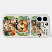 Cat Power Funny Purring Device Phone Case (Rückseite (Horizontal))