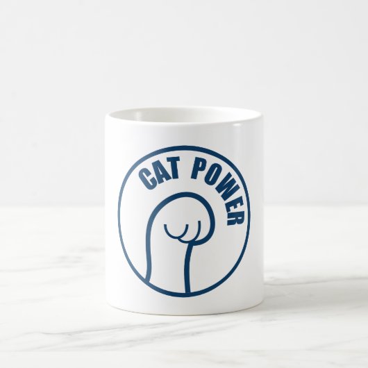 Cat Power Kaffeetasse (Mittel)
