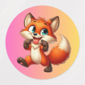 Cat Power Labels Etiketten (Design 2)