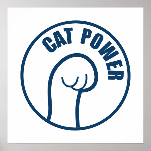 Cat Power Poster (Vorne)