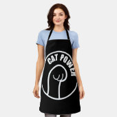 Cat Power Schürze (Getragen)