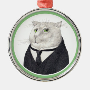 CAT Premium-Rundschmuck BUTLER Ornament Aus Metall
