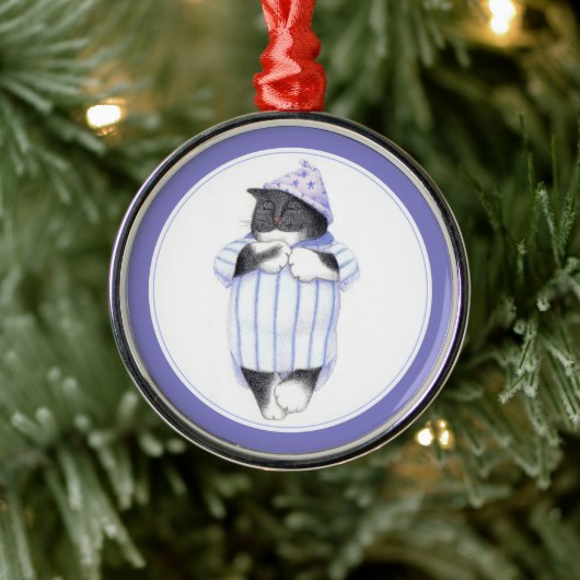 CAT-Premium-Rundschmuck Ornament Aus Metall (Baum)