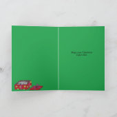 Cat Present Frohe Weihnachten Karte (Innenseite)