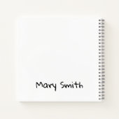 Cat Pride Paws Cat inspiriert Pride LGBTQ Notizblock (Rückseite)