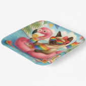 Cat Pride Paws Cat inspiriert Pride LGBTQ Pappteller (Gewinkelt)