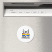 Cat Pride Sonnenbrille Magnet (In Situ (Geschirrspüler))