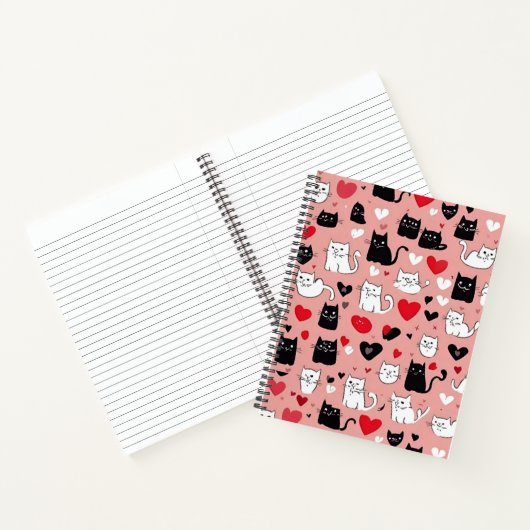 Cat Print Notebook Notizblock (Innenseite)