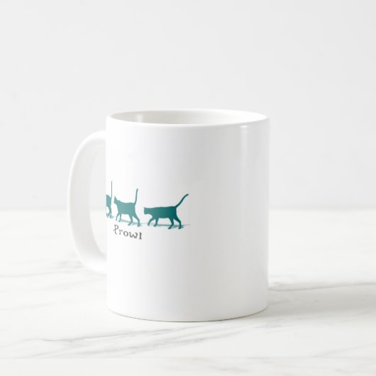 Cat Prowl Kaffeetasse (Vorderseite Links)