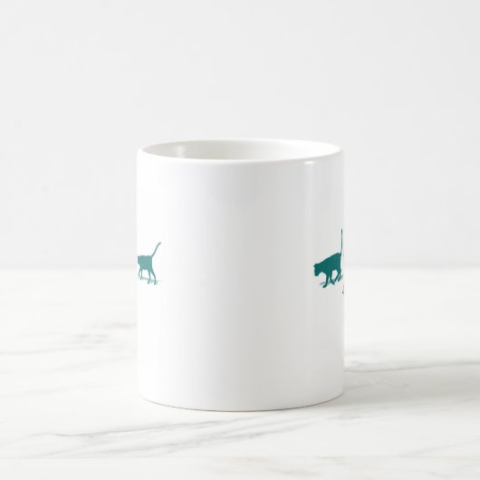 Cat Prowl Kaffeetasse (Mittel)