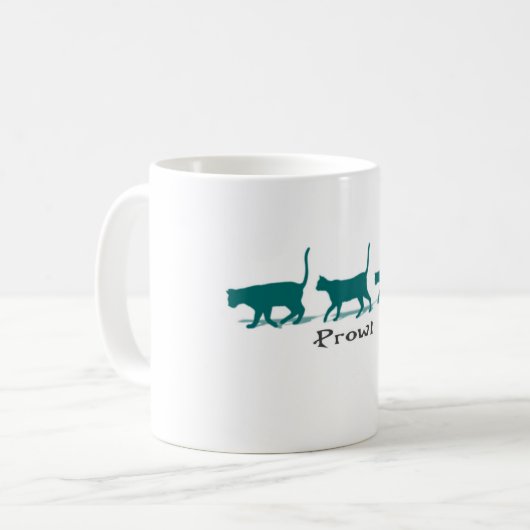 Cat Prowl Kaffeetasse (Vorderseite Links)