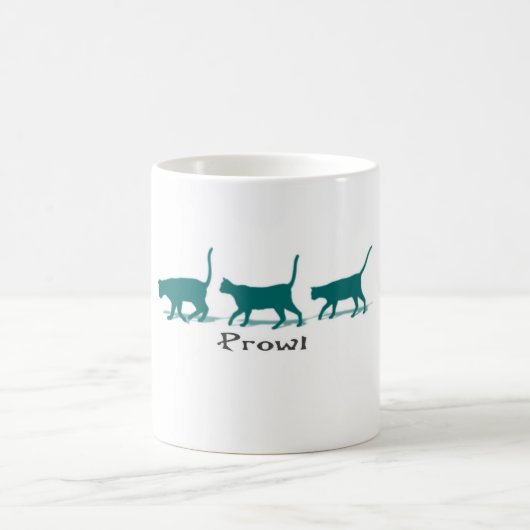 Cat Prowl Kaffeetasse (Mittel)