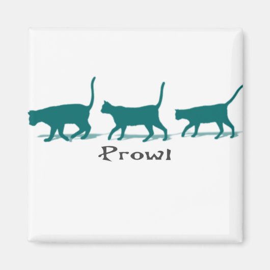 Cat Prowl Magnet (Vorne)
