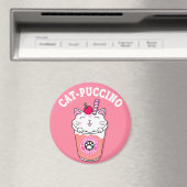 Cat Puccino Magnet (In Situ (Geschirrspüler))