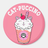 Cat Puccino Magnet (Vorne)