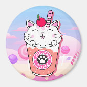 Cat Puccino Magnet (Vorne)