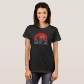 Cat Pumpkin Cat Eigentümer Kitten Pet Animal Black T-Shirt (Vorne ganz)