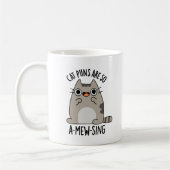Cat Puns ARe So A-mew-sing Funny Animal Pun Kaffeetasse (Links)