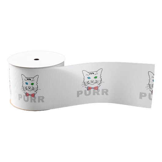 Cat Purr Ripsband (Spule)