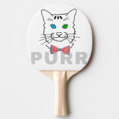Cat Purr Tischtennis Schläger (Vorderseite)