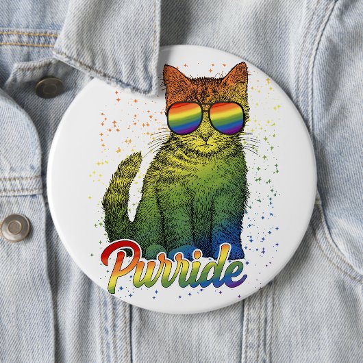 Cat Purride LGBT Button (Beispiel)