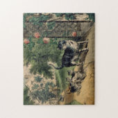 Cat Puzzle Currier & Ives (Vertikal)