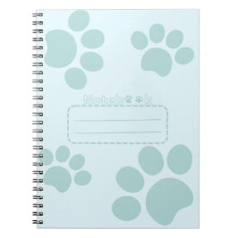 Cat Pws Blue Journal Notebook Notizblock