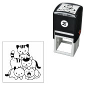 Cat Pyramid Permastempel (Beispiel)