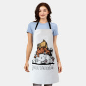 Cat Pyramid Purramid Cute Kittens Schürze (Getragen)