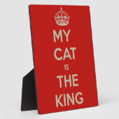 Cat Qoute Fotoplatte (Seite)