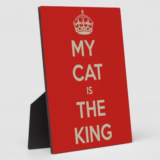 Cat Qoute Fotoplatte (Seite)